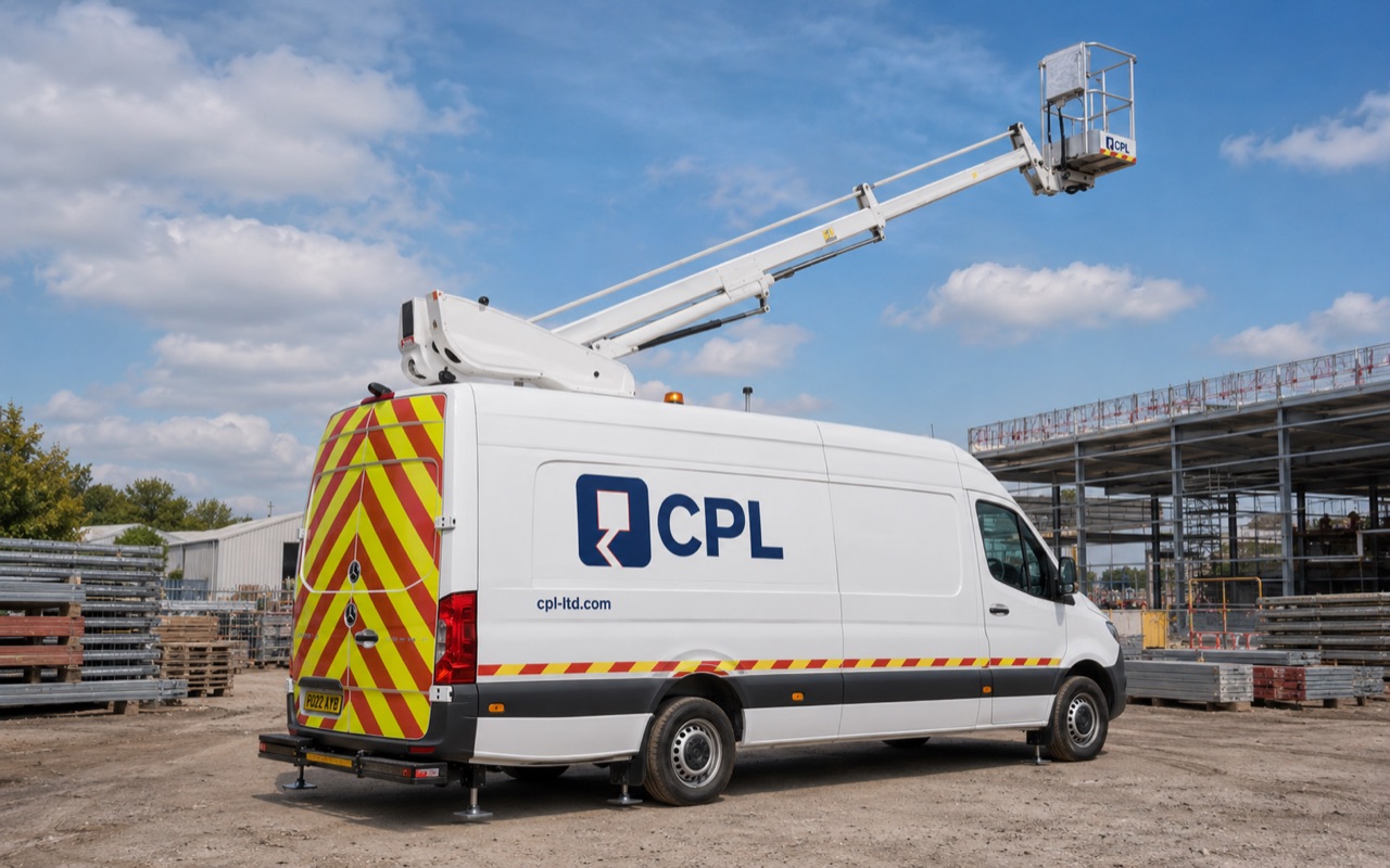 16.4 m van-mounted MEWP